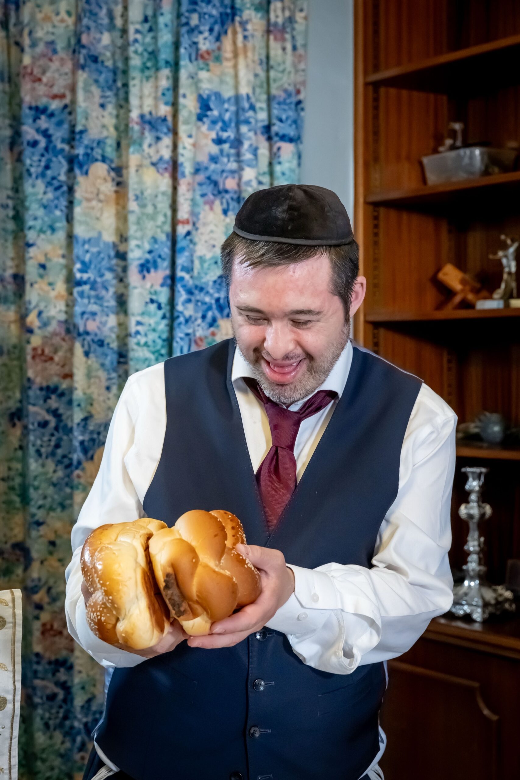 Members celebrating Jewish life at Kisharon Langdon