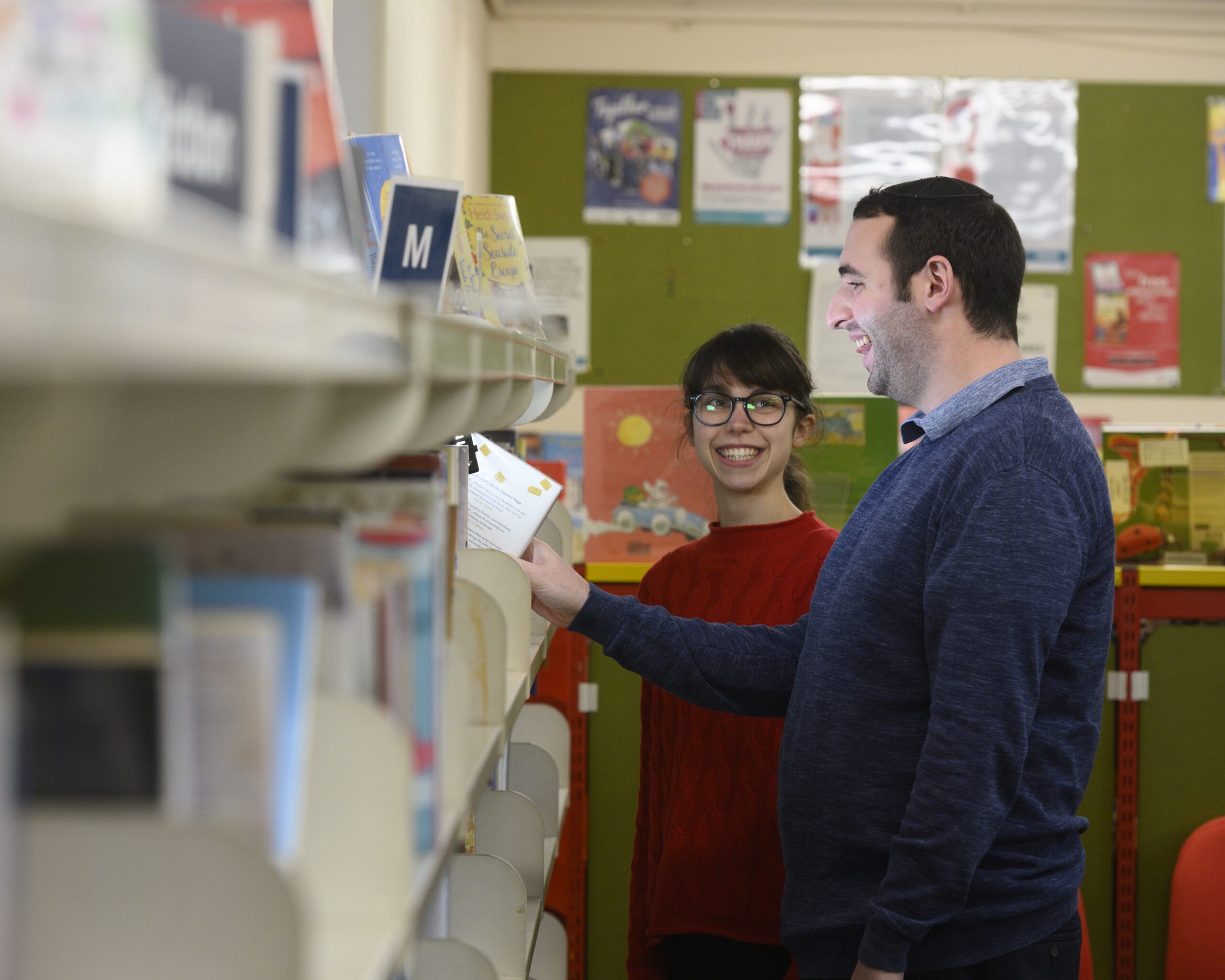 Childs Hill Library run by Kisharon Langdon members